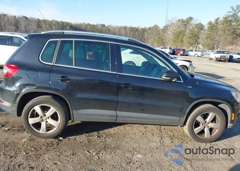 2010 Volkswagen Tiguan Wolfsburg Edition из США, поврежденный, VIN WVGAV7AX1AW532684